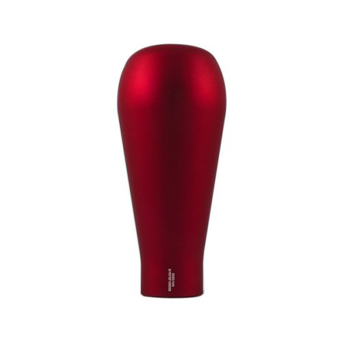 Long red aluminum knob