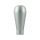 Long silver aluminum knob