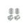 Aluminium rear beam bushings BMW E9x E8x