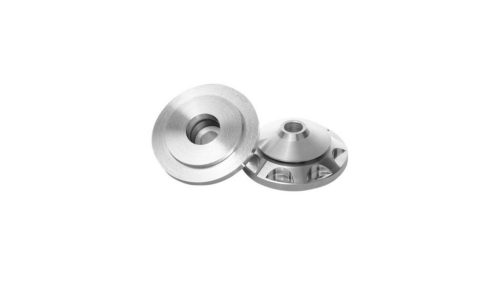Upper bearing plate for threaded suspension