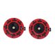 BlastTone Car Horn 335/400Hz Red