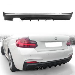 Diffuser BMW 2 F22 F23 Rear M Performance 1 Double Tip