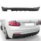 Diffuser BMW 2 F22 F23 Rear M Performance 1 Double Tip