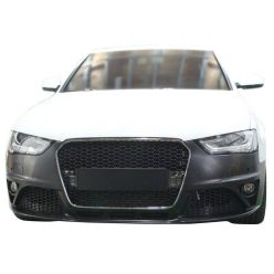 Front bumper + Grill Chrom-Black Audi A4 B8 13-16 RS4 Style