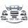 Bumper BMW 1 F20 F21 Front M-TEK Style