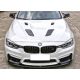 Hood BMW 3 F30 With Air Vents GT Style