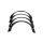 Flares uniwersalne Small Fender Forged Carbon Look