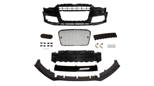 Front bumper + Grill Chrome-Black Audi A5 8T 13-16 RS5 Style
