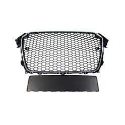 Grill Audi A4 B8 RS-Style Chrome-Black PDC