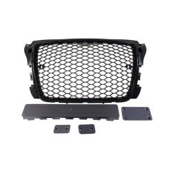 Grill Audi A3 8P Facelift RS-Style Bright Black PDC