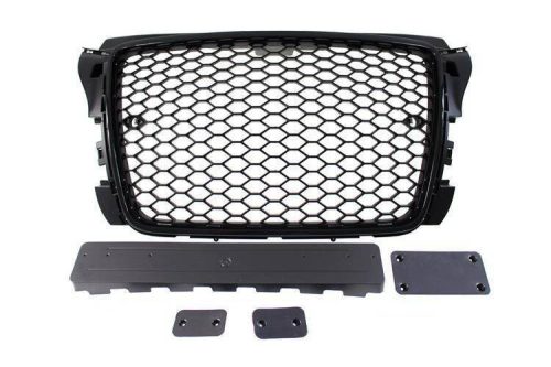 Grill Audi A3 8P Facelift RS-Style Bright Black PDC