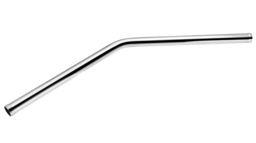 Alumínium cső idom 45 fokos  - átmérő 25mm - hossz 600mm