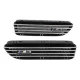 Kidneys side intakes BMW 3 E46 M3 Chrome