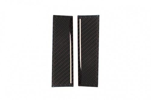 Carbon fiber sticker CD Panel left & right Ford Mustang 15-19
