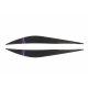 Carbon fiber headlight eyebrow BMW 3 Series F30