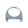 Exhaust clamp U-Clamp 54mm