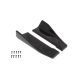 Universal Black Side Skirt Rocker Splitters Winglet Wings Canard Diffuser 35cm