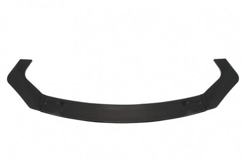 Universal front bumper splitter 3pcs. Carbon Look