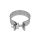 Exhaust clamp S-Clamp 70mm