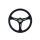 Steering wheel Pro 350mm offset:60mm Leather Black