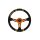 Steering wheel Pro 350mm offset:80mm Leather Black