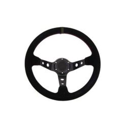 Steering wheel Pro 350mm offset:80mm Suede Black