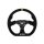 Steering wheel SLIDE 350mm offset:25mm Suede Yellow