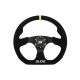 Steering wheel SLIDE 350mm offset:25mm Suede Yellow