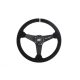 Steering wheel SLIDE 350mm offset:20mm Suede Silver