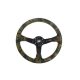 Steering wheel SLIDE 350mm offset:80mm Suede Camo