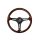 Steering wheel 350mm Wood Black
