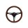 Steering wheel 350mm Wood Black