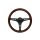 Steering wheel 350mm Wood Black