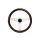 Steering wheel 350mm Wood Silver