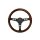 Steering wheel 350mm Wood Black