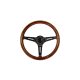Steering wheel 380mm Wood