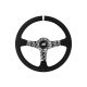Steering wheel SLIDE 350mm offset:90mm Suede Hydrographics