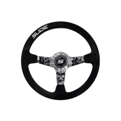 Steering wheel SLIDE 350mm offset:90mm Suede Hydrographics