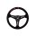 Steering wheel SLIDE 330mm offset:45mm Suede Red