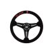 Steering wheel SLIDE 330mm offset:45mm Suede Red