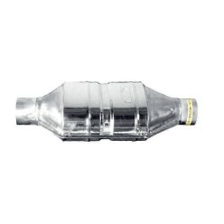   Univerzális Katalizátor Rozsdamentes Acél Házban, FI 45, 200CPSI, kerámia betéttel, EURO 3 - 1.2-2.5 Literes Motorokhoz