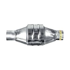   Univerzális Katalizátor Rozsdamentes Acél Házban, FI 45, 200CPSI, fém betéttel, EURO 4- 0,7-1.2 Literes Motorokhoz