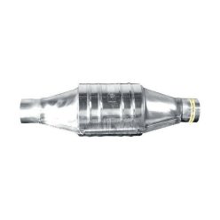   Univerzális Katalizátor Rozsdamentes Acél Házban, FI 60, 400CPSI, fém betéttel, EURO 4 - 1.6-3.0 Literes Motorokhoz