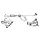 Exhaust manifold FORD PROBE II MAZDA MX-6 V6