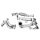 Exhaust manifold HYUNDAI COUPE 02+ V6
