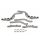 Exhaust manifold Mercedes Benz C63 AMG W204
