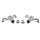Exhaust manifold Chevy Small Block V8 304SS
