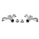 Exhaust manifold Chevy Small Block V8 304SS