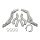 Exhaust manifold Ford Mustang 5.0 15-18