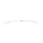 Front upper strut bar Honda Accord VI White